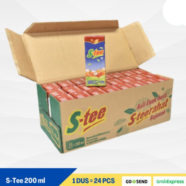 

S-tee Kotak 200 Ml 1 Dus Isi 24 Pcs