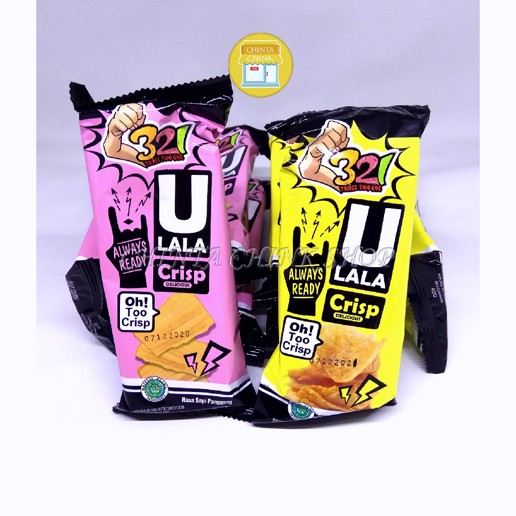 

Snack ULALA Crisp Rasa Sapi Panggang & Harum Pedas