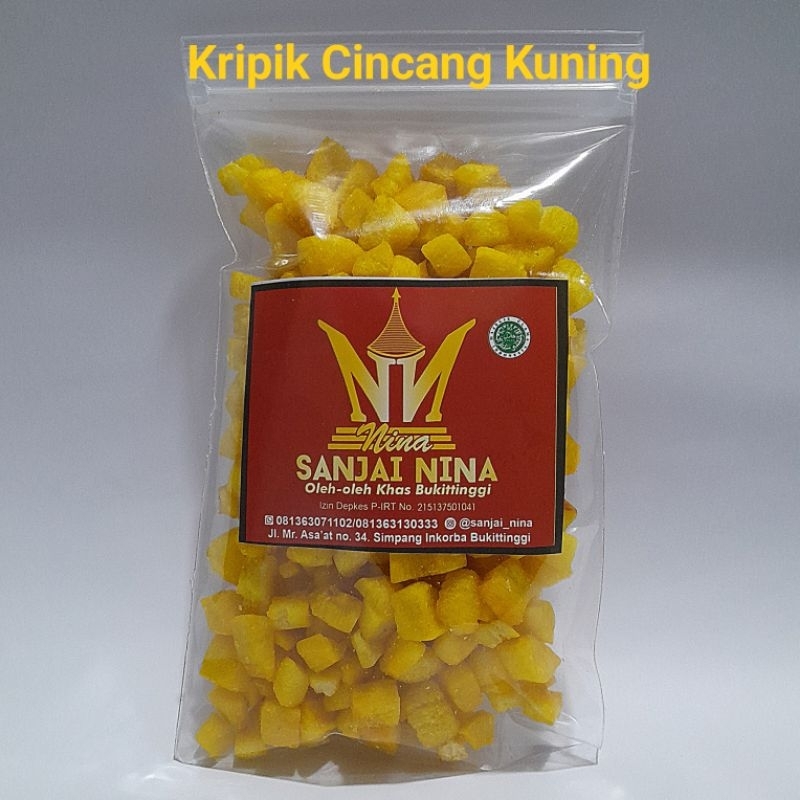 

Keripik Cincang Kuning 250gr - Keripuk Gurih