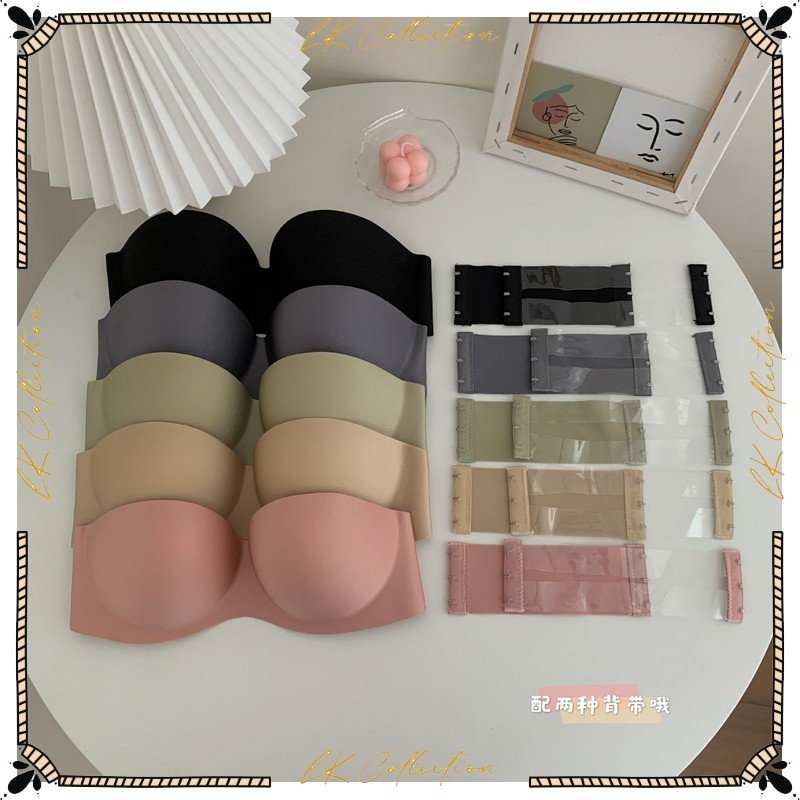 Bra Kemben Halus Bh Busa Tebal Wanita Korean Sexy Bra Bahan Nilon