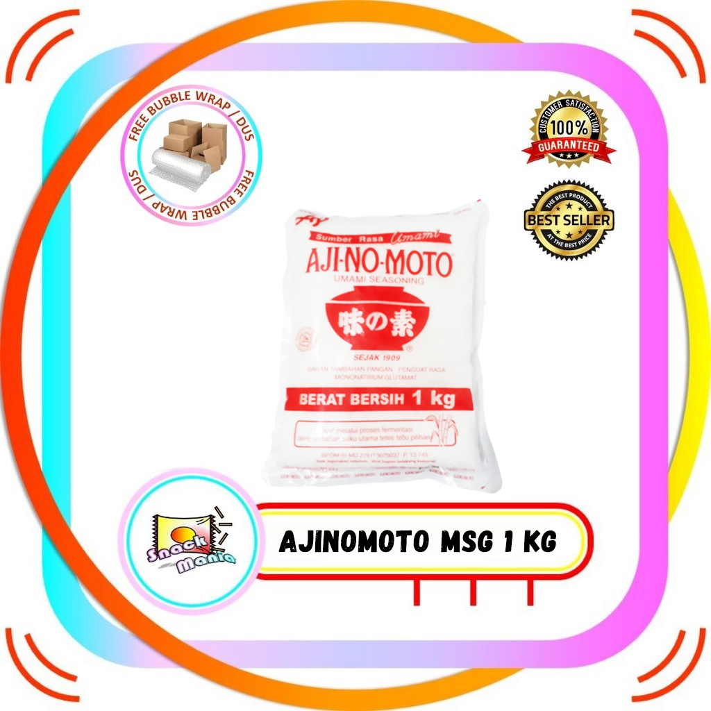 

Ajinomoto MSG Micin Bumbu Penyedap Rasa Umami ~ 1 Kg