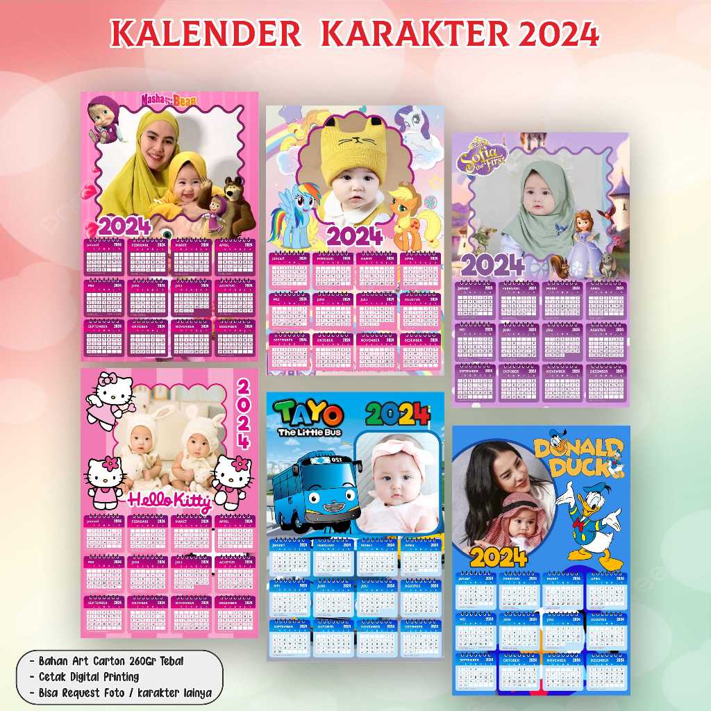 

Kalender Karakter Custom Satuan tahun 2024