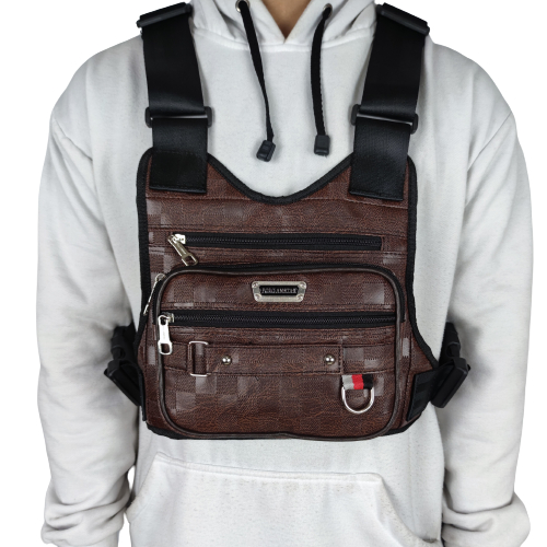 Tas Dada Polo Amstar Bahan Kulit PU Premium Tas Selempang Bahu Tas Rompi