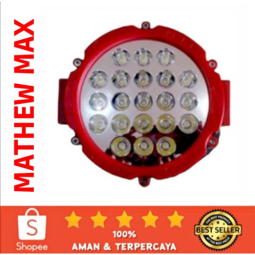 Lampu Sorot 21 LED Bulat