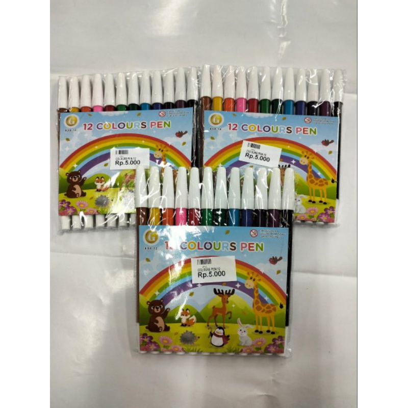 

Colours pen 12