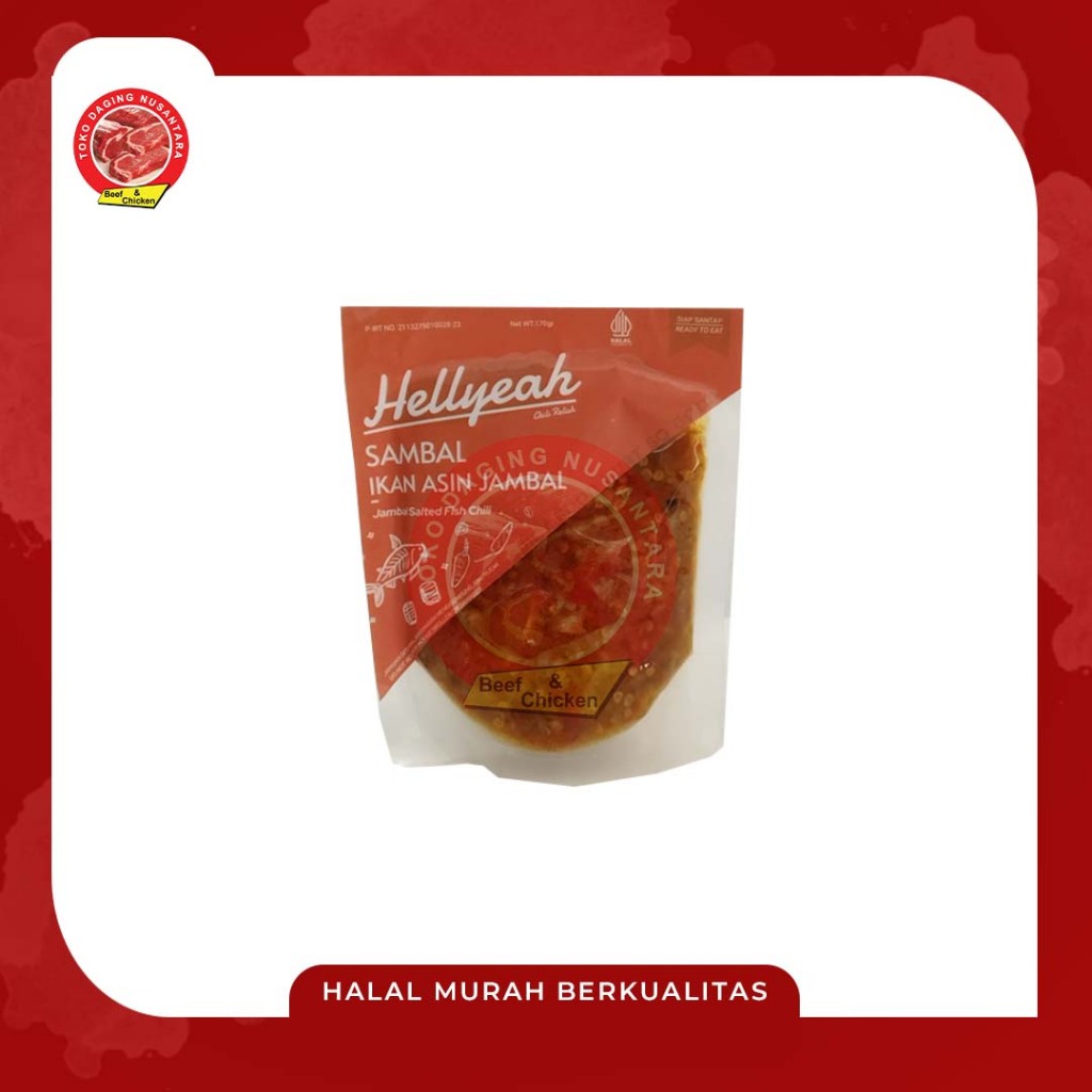 

SAMBAL HELLYEAH IKAN ASIN JAMBAL