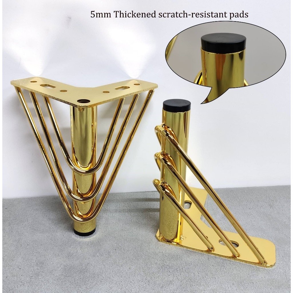 KAKI SOFA GOLD / SOFA LEG / KAKI KURSI / KAKI KURSI SOFA / KAKI BOUGEL