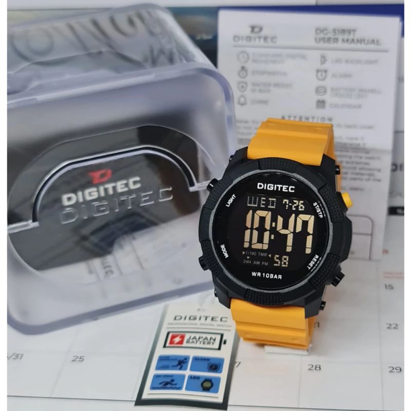 Jam Tangan Pria Digital Digitec 5189 Original