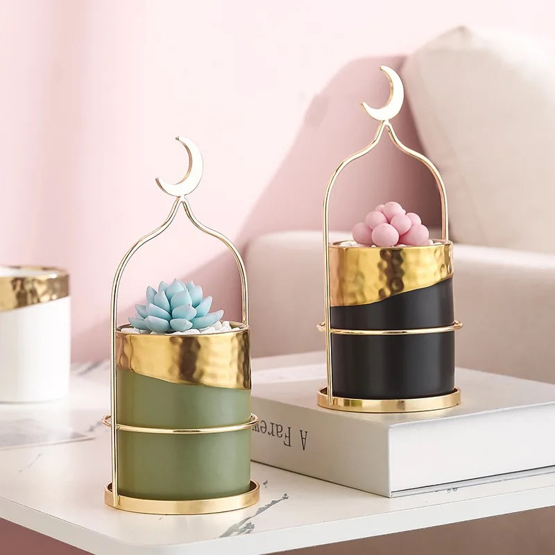 MOON VASE - vas bunga nordic vas bunga keramik vas bunga premium korean aesthetic tempat pulpen brus