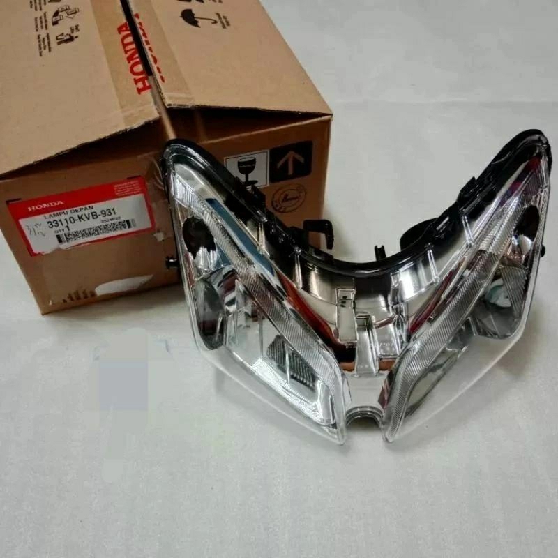 33110KVB931 Lampu depan reflektor lampu vario 110 lama.original ahm