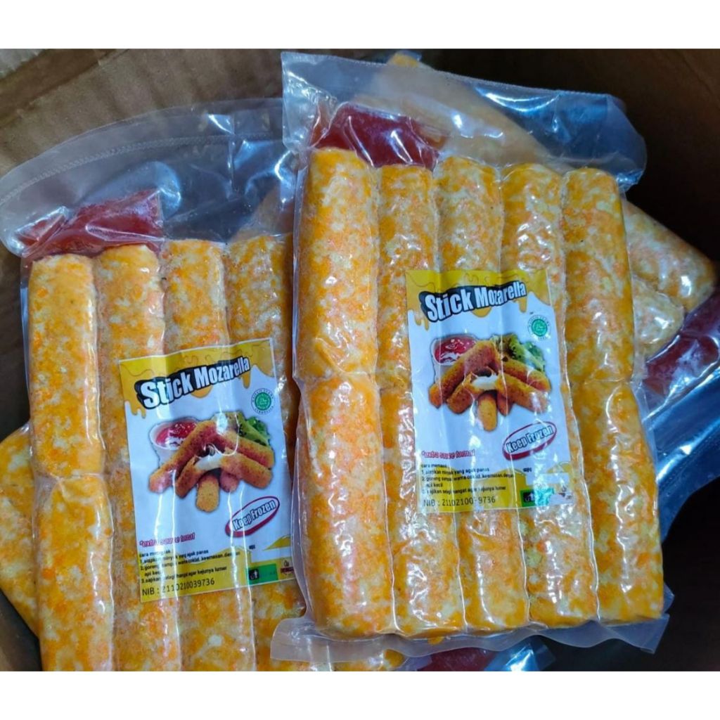 

1 Pak Isi 10 Pcs- Stick Stik Mozarella Lumer Siap Goreng