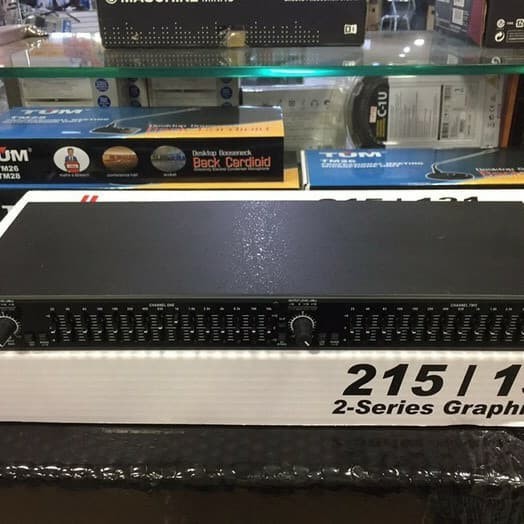 EQUALIZER DBX 215 + SUBWOOFER GRADE A++ NEW INCLUDE SUB OUT