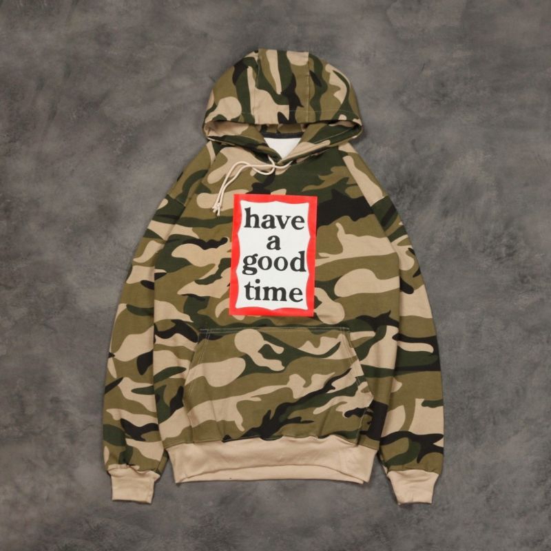 Jaket Hoodie Sweater Have A Good Time Camo Unisex