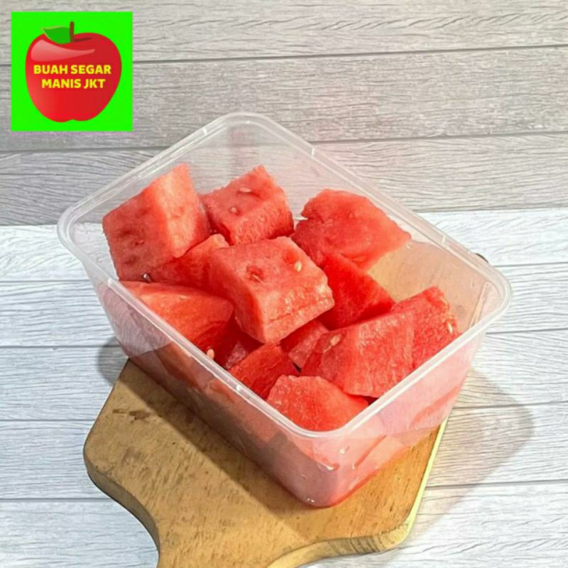 

BUAH POTONG SEMANGKA MERAH NON BIJI 500 GRAM