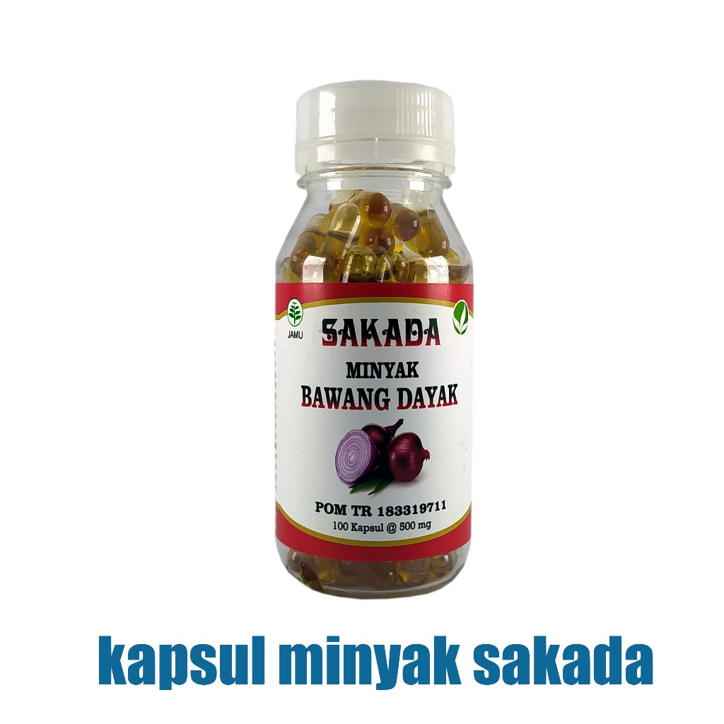 Kapsul sakada kapsul minyak bawang dayak