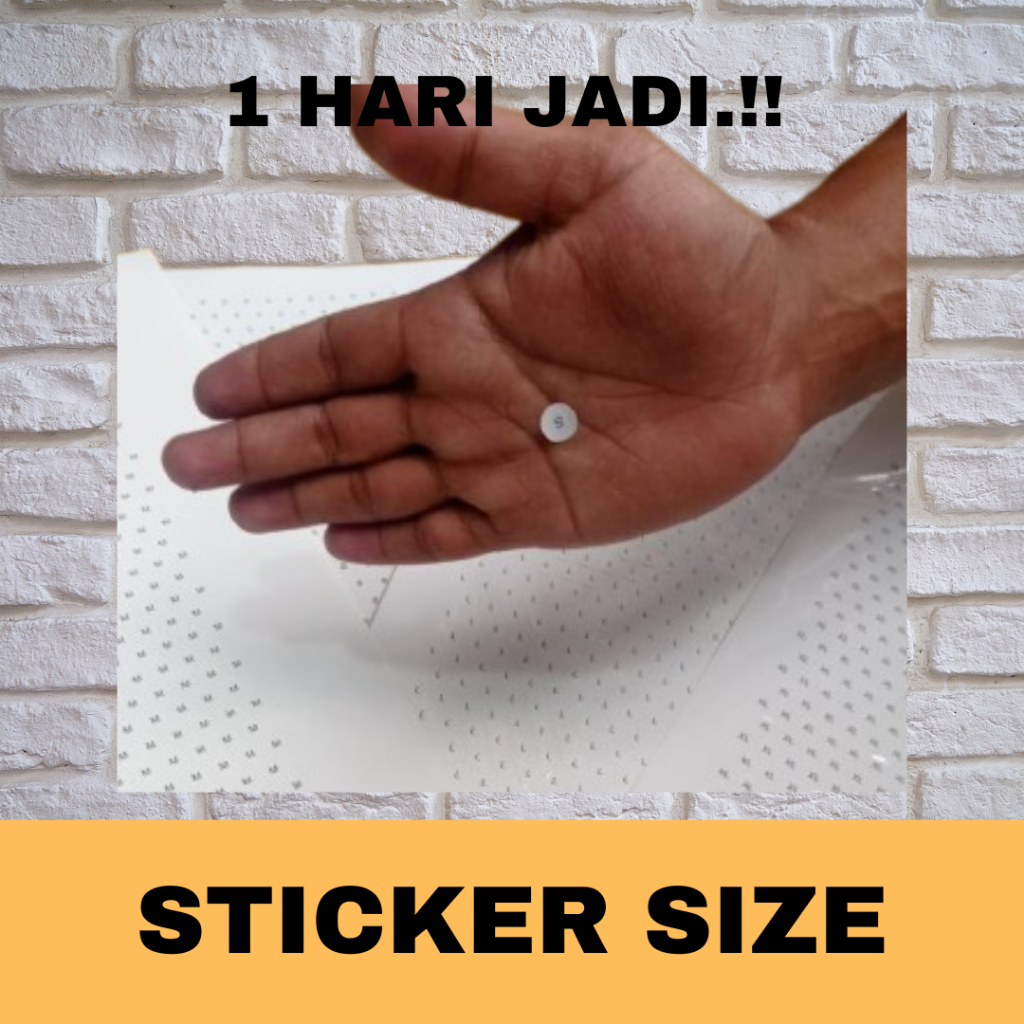

ISI 800 PCS..!!! STIKER SIZE TEMPEL / STIKER LABEL BAJU / STIKER UKURAN BAJU