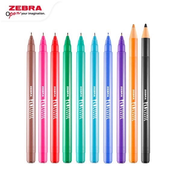 

Pulpen Zebra Penciltic Spidol Color Warna 0,4 Pulpen Penciltic