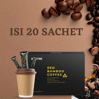 Minuman Kopi Kejantanan Pria Red Bamboo Cofee - Kopi Stamina Pria