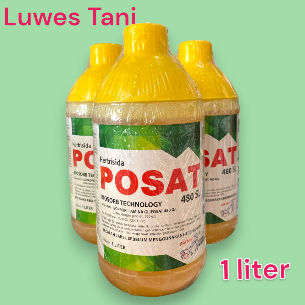 Herbisida POSAT 480 SL 1Liter sistemik
