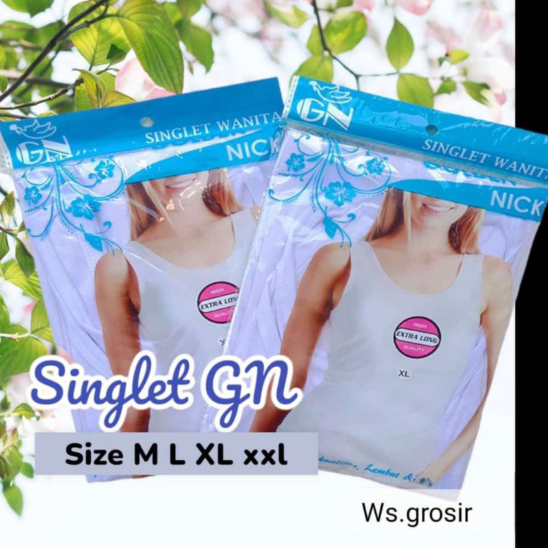 Tanktop golden Nick|Singlet Dewasa golden Nick| kaos dalam wanita|atasan golden Nick