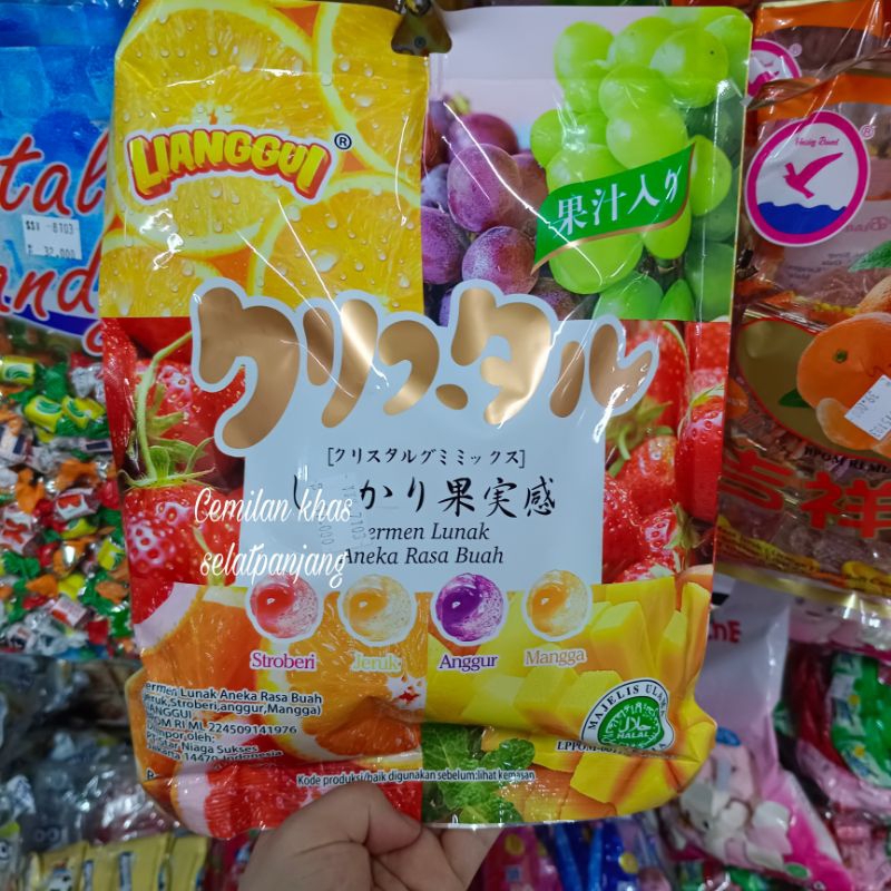 

Permen Lunak aneka rasa buah