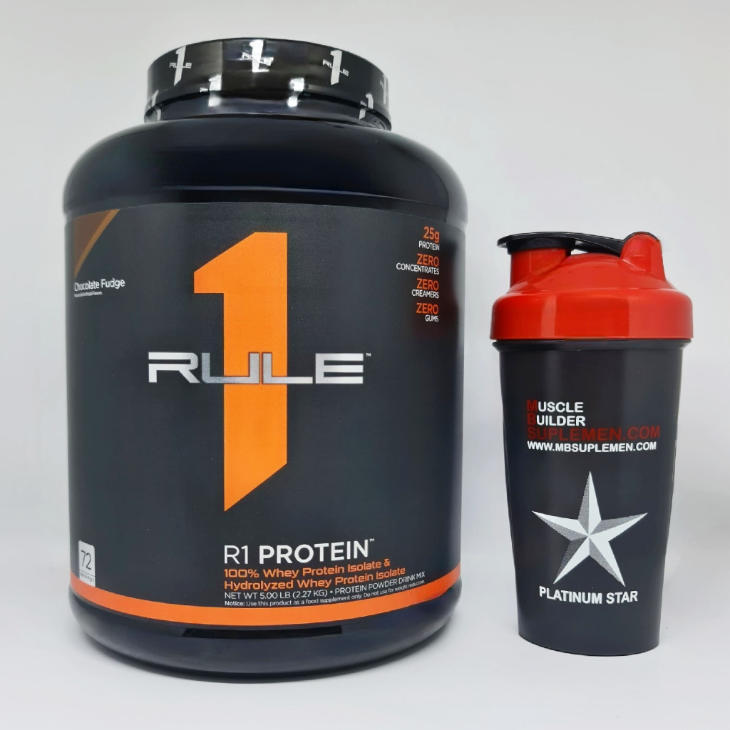Rule 1 Whey ISOLATE 5.09 lbs Rule1 One Protein R1 N Iso 100 ANS Dymatize Scitec Nutrition Susu 5 10 