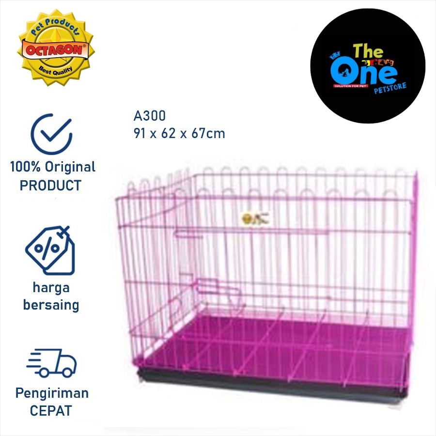 KANDANG PAGAR KANDANG ATAS TERBUKA OCTAGON A300