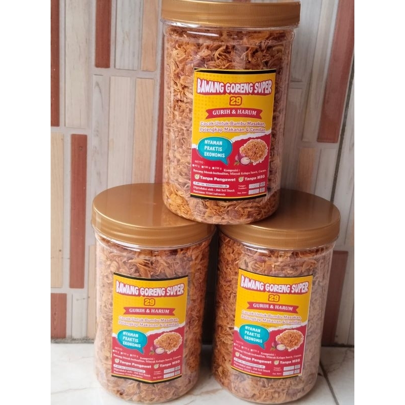 

BAWANG GORENG BREBES ASLI TANPA TEPUNG