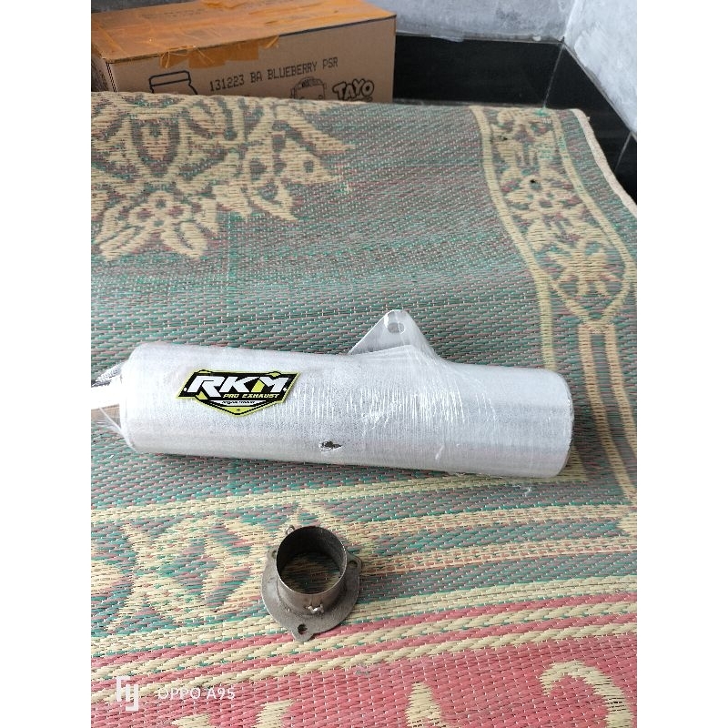 slincer knalpot RKM ckd dan adaptor sambungan knalpot fu