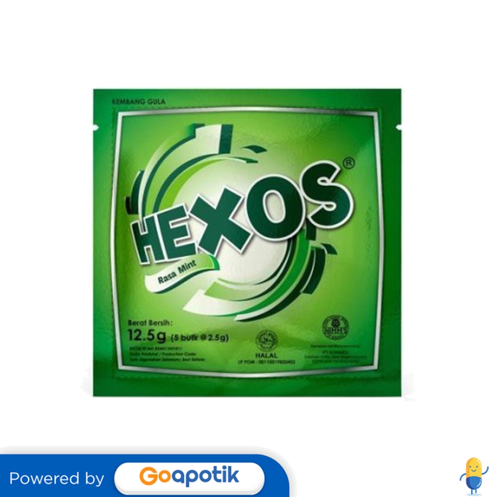 

HEXOS RASA MINT SACHET 5 BUTIR