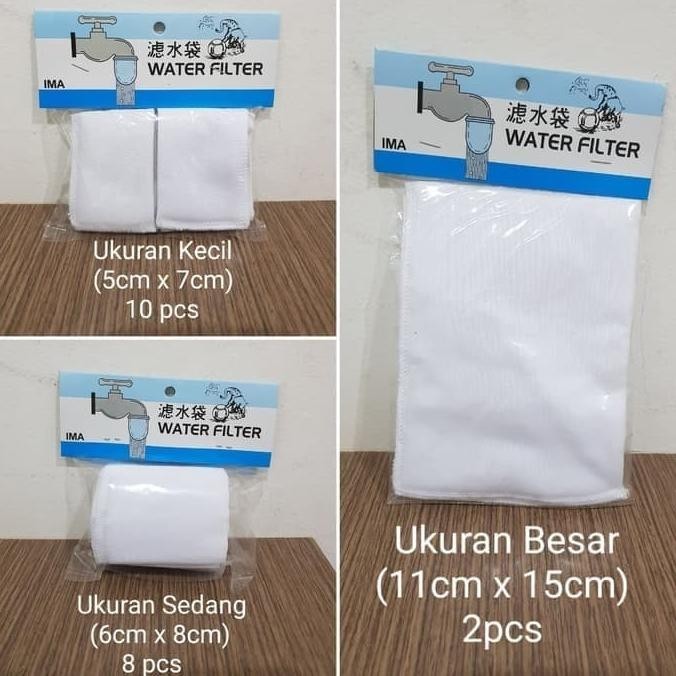 Saringan Air Kain / Water Filter Good Quality 99%