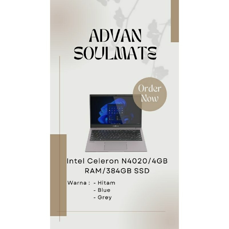 LAPTOP ADVAN SOULMATE