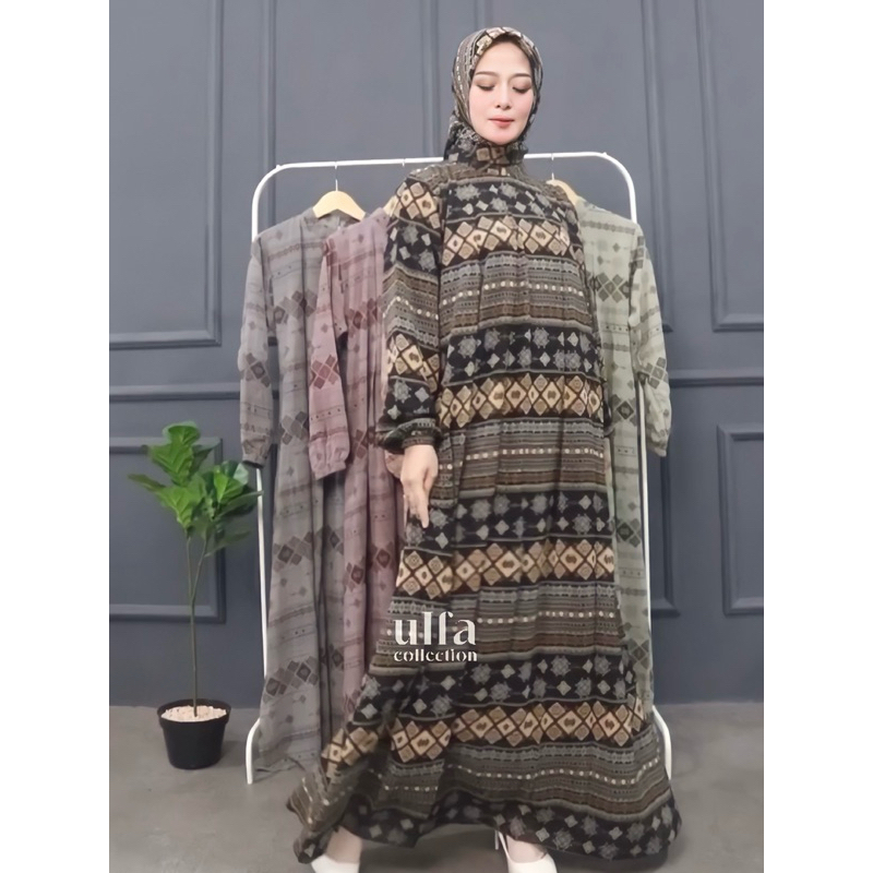 Ulfa Collection - Dress Ceruty Babydoll