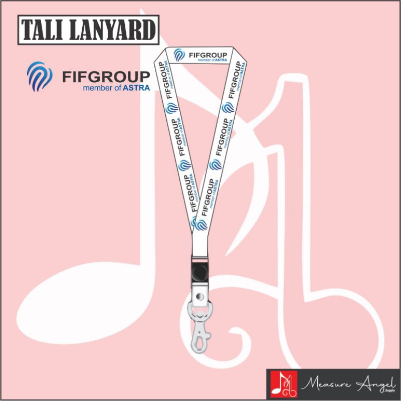 TALI LANYARD FIF GROUP ASTRA LOGO FIFGROUP MEMBER OF ASTRA leasing lising finance - TALI ID CARD GAN