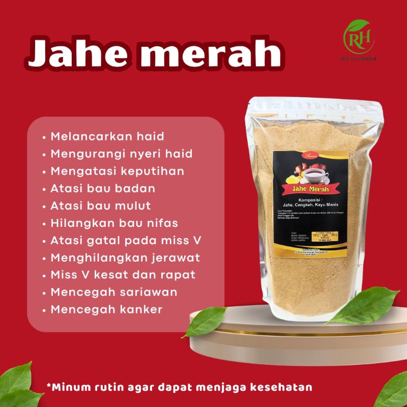 

JAHE MERAH INSTAN HALAL PENGHANGAT BADAN OBAT BATUK DAN FLUU