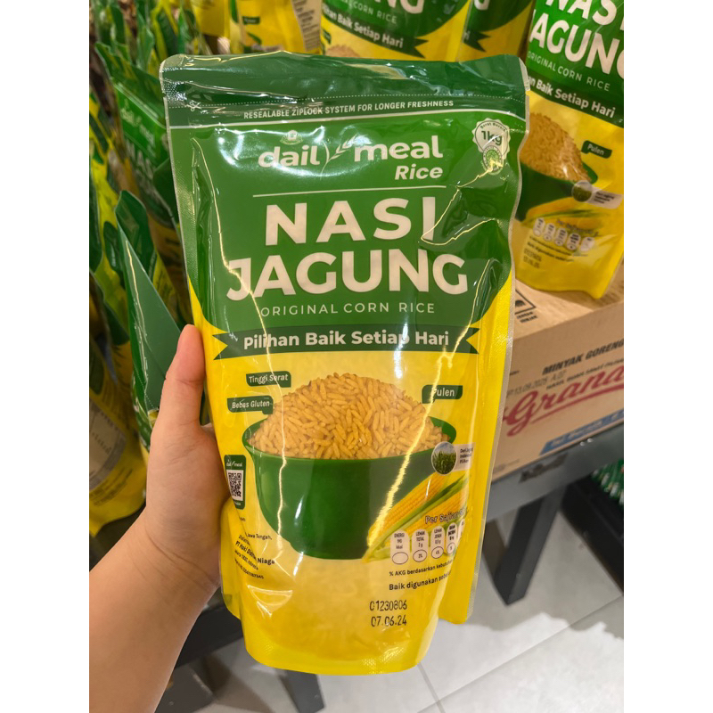 

nasi jagung 1 kg daily meal