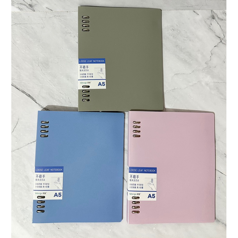 

Binder Pastel Binder estetik binder lucu binder kecil Binder aesthetic binder korea motif transparant ukuran A5/buku sidu