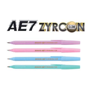 

PULPEN/PEN STANDARD AE7 ZYRCON LUSIN (Hitam/Biru)