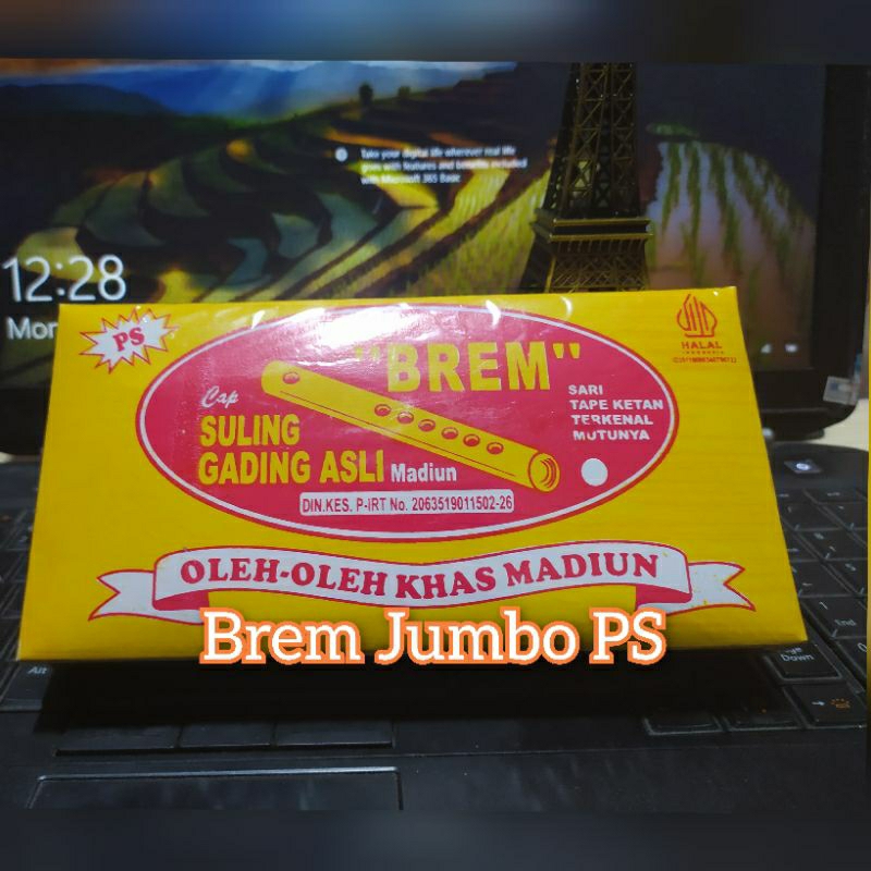 

PROMO BREM JUMBO PS isi 3 Keping oleh oleh khas madiun Btem Madiun asli Suling gading