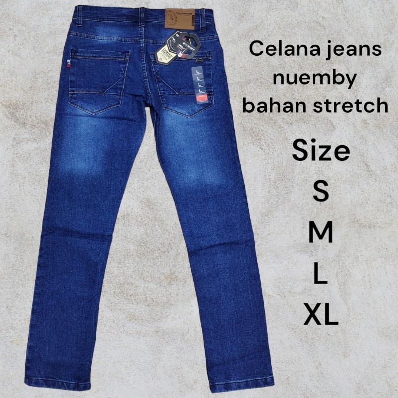 Celana nuemby jeans panjang  celana panjang jeans cowok  celana jeans panjang pria  celana panjang p