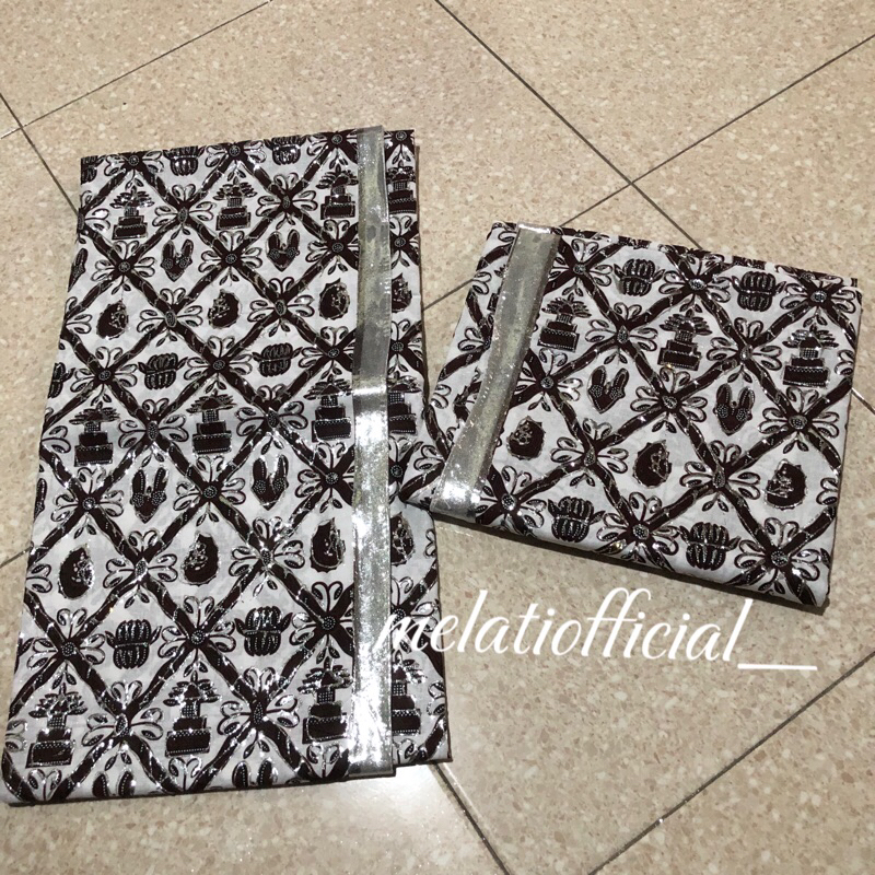 kain pengantin sido mulyo / kain pengantin jawa / kain batik prada lembaran