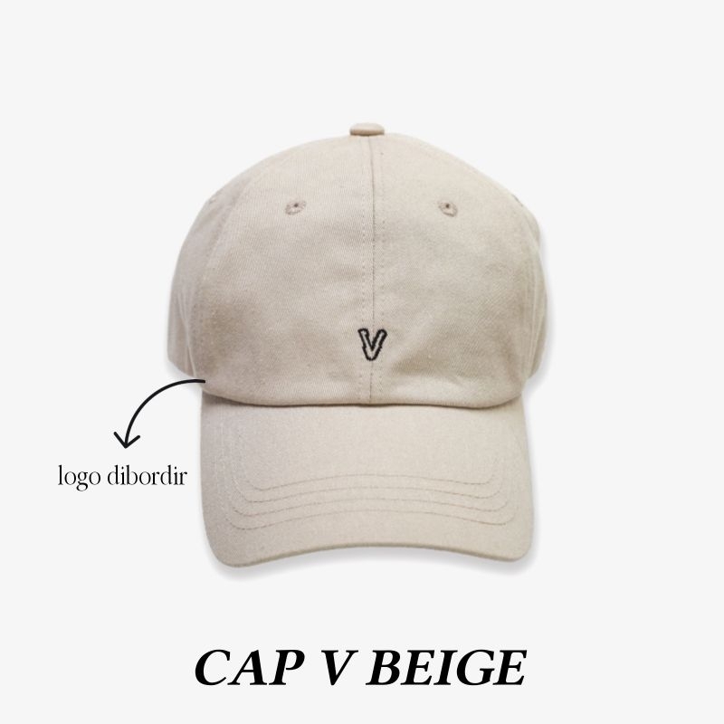 TOPI V CREAM TAEHYUNG BTS LAYOVER