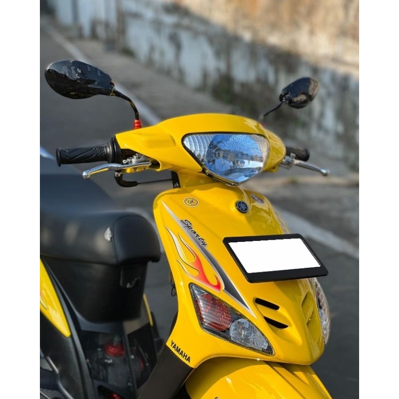 Striping TRANSPARAN mio api | striping mio sporty api kuning | mio sporty | mio api