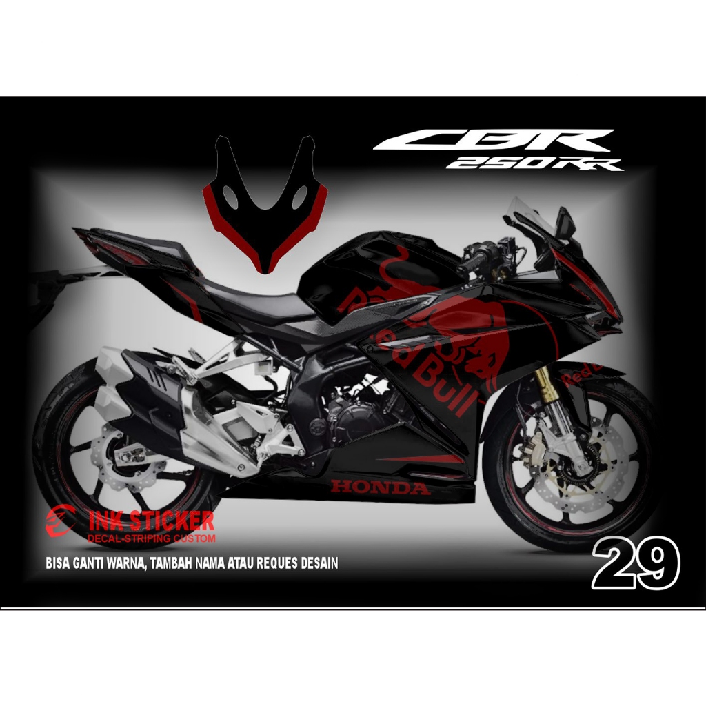 Sticker Decal CBR 250RR 29 Fullbody CBR 250 RR