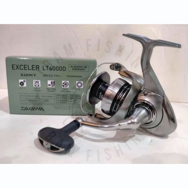 Reel Daiwa Exceler LT 2023 1000D-XH • 2500-XH • 3000-CXH • 4000D-CXH • 6000D