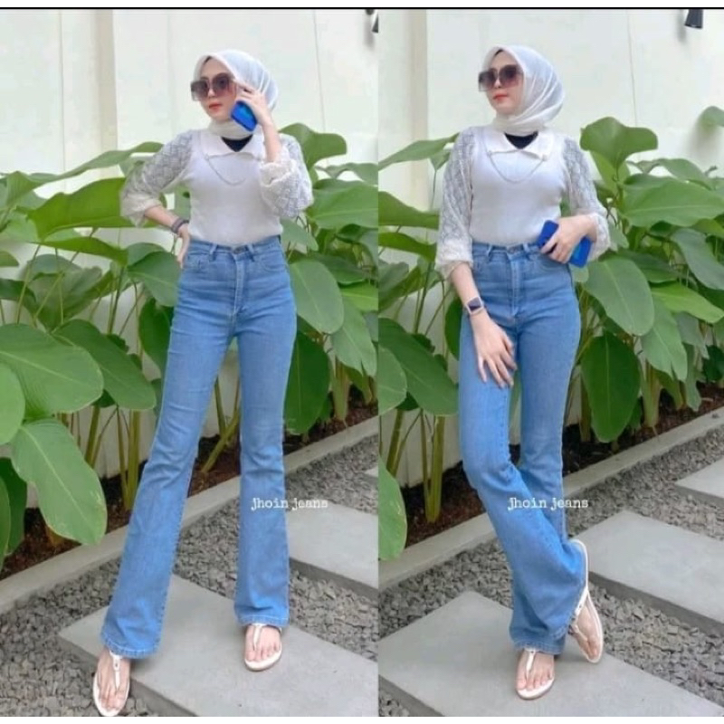 CUTBRAY WANITA HIGHWAIST ZAHRA CELANA JEANS CUTBRAY WANITA HW MERK GET IT Sz 27-34