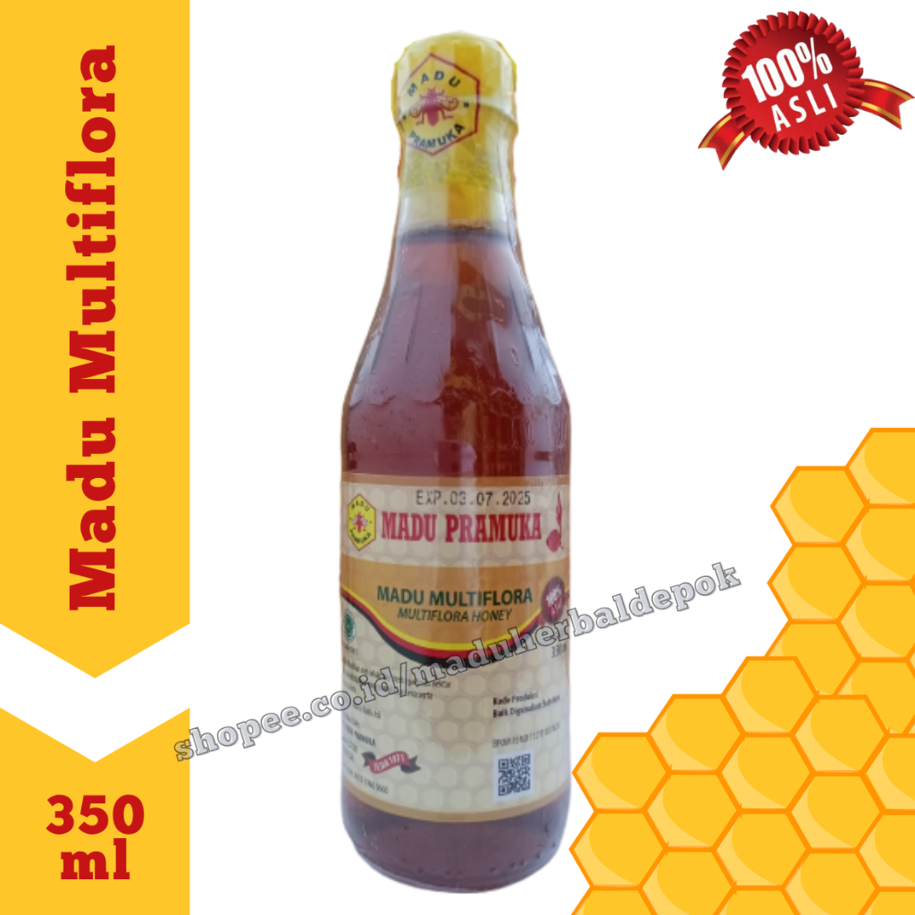 

Madu Pramuka Multiflora 350 ml