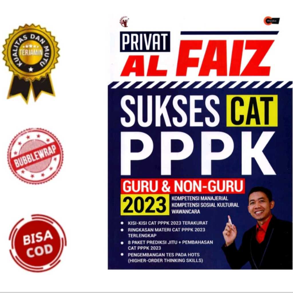 BUKU PRIVAT ALFAIZ SUKSES CAT PPPK GURU DAN NON GURU 2023