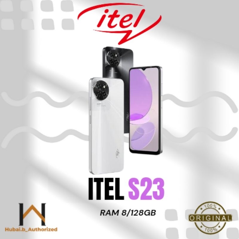 ITEL S23 RAM 8GB+8GB/128GB (16GB) HANDPHONE GARANSI RESMI HP ITEL S23 RAM 8GB