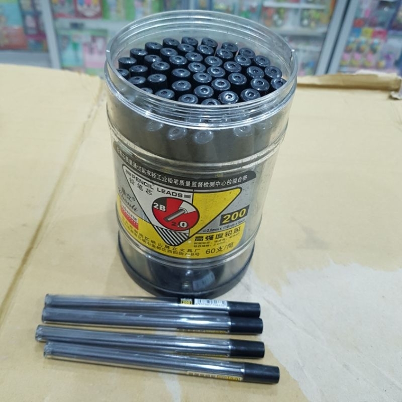

Refill / Isi Pensil Mekanik 2B 2,0 Chenli